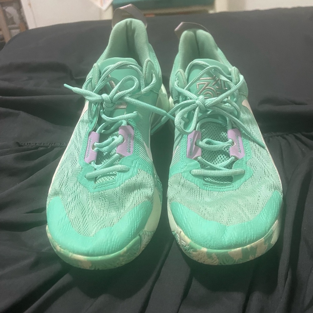 Stylish Green and Purple Menz  Sneakers